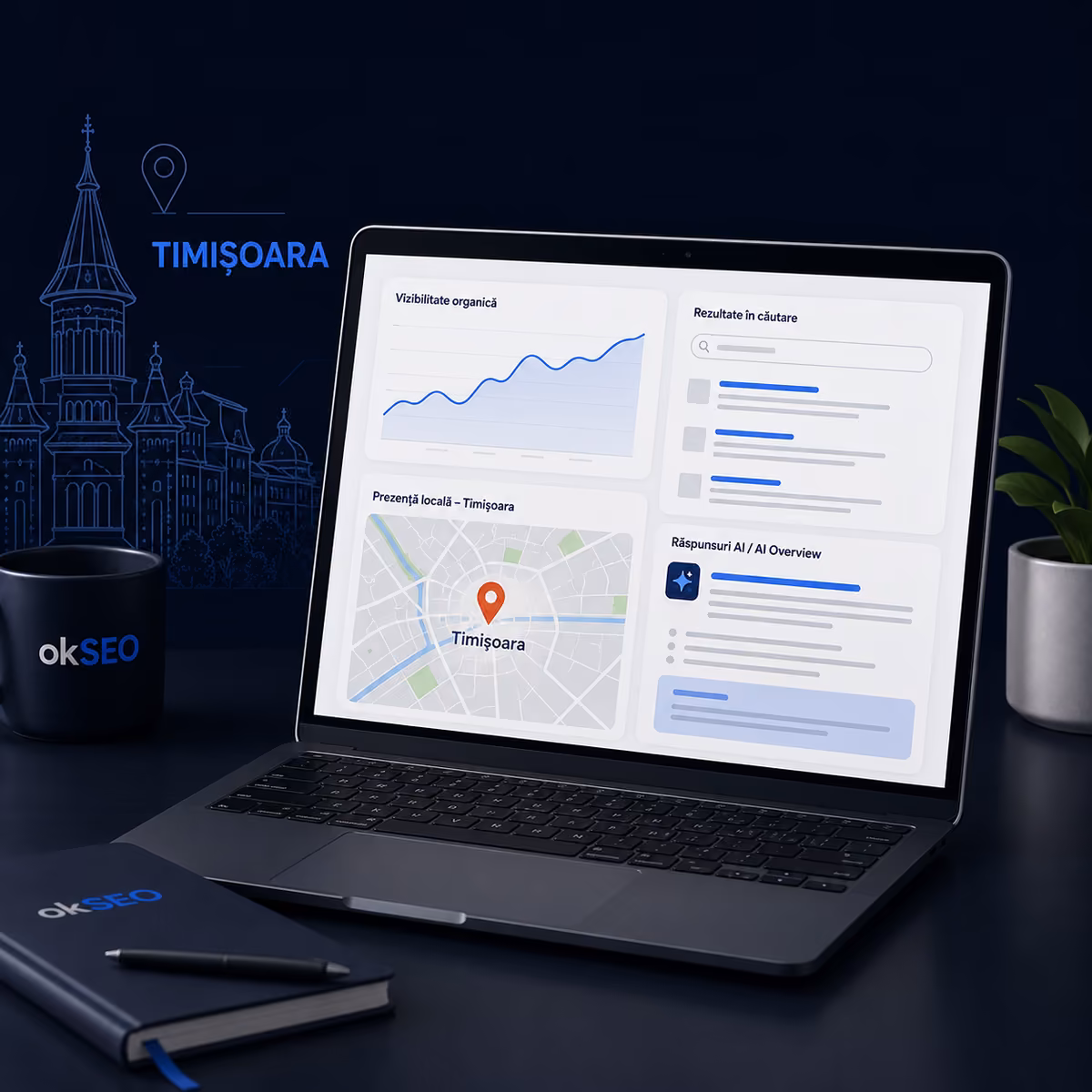 Analiză SEO pentru firme din Timișoara în Google Maps și AI