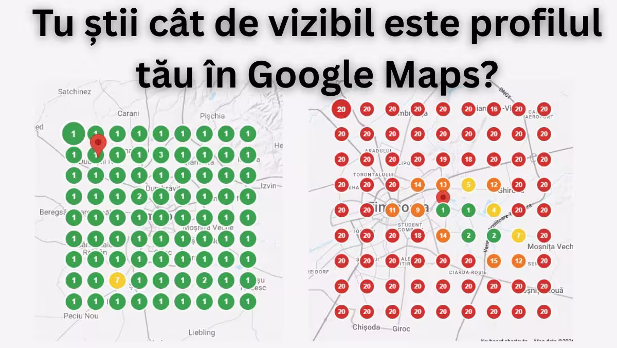 Vizibilitate în Google Maps pentru SEO local